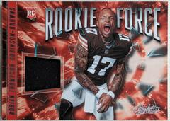 Dorian Thompson Robinson #RF-8 Football Cards 2023 Panini Absolute Rookie Force Prices