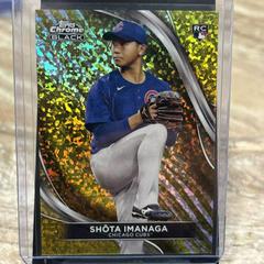 Shōta Imanaga [Gold Mini-Diamond Refractor] #43 Baseball Cards 2024 Topps Chrome Black Prices