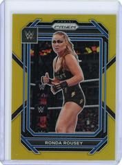 Ronda Rousey [Gold] Wrestling Cards 2023 Panini Prizm WWE Prices
