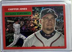 Chipper Jones [SP Variation White Back Red Hot] #4 Baseball Cards 2023 Topps Archives Prices