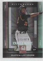 Quincy Latimore [Turn of the Century Autograph] #153 Baseball Cards 2008 Donruss Elite Extra Edition Prices