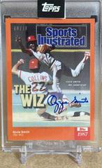 Ozzie Smith [Autograph Orange] Baseball Cards 2021 Topps X Sports Illustrated Prices
