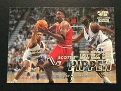 Scottie Pippen [Crystal] Basketball Cards 1997 Fleer Prices