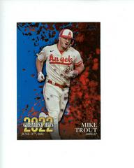 Mike Trout [Blue] #22GH-18 Baseball Cards 2023 Topps 2022 Greatest Hits Prices