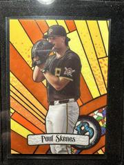 Paul Skenes [Orange] Baseball Cards 2023 Bowman Draft Glass Prices