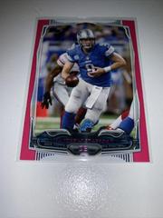 Matthew Stafford [Pink] #5 Football Cards 2014 Topps Prices