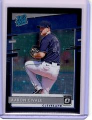 Aaron Civale [Black Stars] #88 Baseball Cards 2020 Panini Donruss Optic Prices