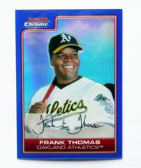Frank Thomas [Blue Refractor] Baseball Cards 2006 Bowman Chrome Prices