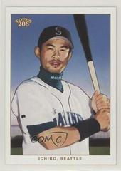 Ichiro Suzuki [White Jersey] Baseball Cards 2002 Topps 206 Prices