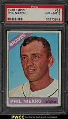 Phil Niekro #28 Baseball Cards 1966 Topps Prices