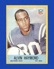 Alvin Haymond Football Cards 1967 Philadelphia Prices
