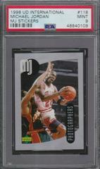Michael Jordan #118 Basketball Cards 1998 Upper Deck International MJ Stickers Prices