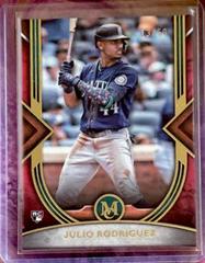 Julio Rodriguez [Ruby] #65 Baseball Cards 2022 Topps Museum Collection Prices