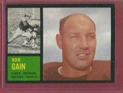 Bob Gain #33 Football Cards 1962 Topps Prices