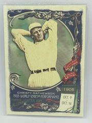 Christy Mathewson #SS-5 Baseball Cards 2023 Topps Allen & Ginter Spotless Spans Prices