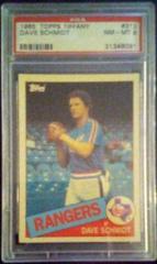Dave Schmidt #313 Baseball Cards 1985 Topps Tiffany Prices