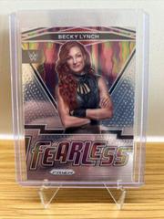 Becky Lynch [Silver Prizm] #25 Wrestling Cards 2022 Panini Prizm WWE Fearless Prices