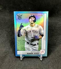 Aaron Judge [Blue Foil] #233 Baseball Cards 2021 Topps Big League Prices