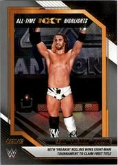 Seth 'Freakin' Rollins [Silver] Wrestling Cards 2022 Panini NXT WWE All Time Highlights Prices