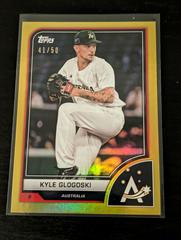 Kyle Glogoski [Gold Rainbow] #4 Baseball Cards 2023 Topps World Classic Prices
