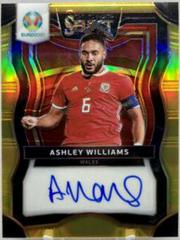 Ashley Williams [Gold Prizm] #SI-AWI Soccer Cards 2020 Panini Select UEFA Euro Signatures Prices