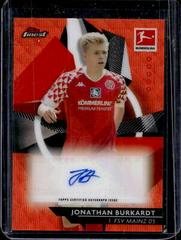Jonathan Burkardt [Orange Wave Refractor] Soccer Cards 2020 Topps Finest Bundesliga Autographs Prices