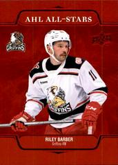 Riley Barber [Red] Hockey Cards 2021 Upper Deck AHL All Stars Prices