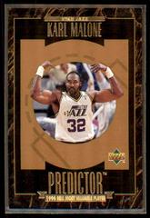 Karl Malone Basketball Cards 1995 Upper Deck Predictor MVP Prices