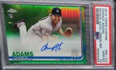 Chance Adams [Green Refractor] #RA-CA Baseball Cards 2019 Topps Chrome Rookie Autographs Prices