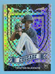 Triston McKenzie [Building Blocks] #2 Baseball Cards 2021 Panini Chronicles Crusade Prices