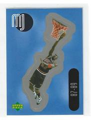 Michael Jordan #SU4 Basketball Cards 1998 Upper Deck Michael Jordan Stickers Stick-Ums Prices