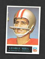 George Mira #179 Football Cards 1965 Philadelphia Prices