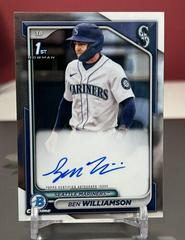 Ben Williamson #CPA-BWI Baseball Cards 2024 Bowman Chrome Prospect Autograph Prices