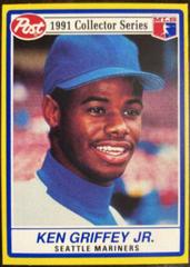 Ken Griffey Jr. #11 Baseball Cards 1991 Post Cereal Prices