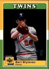 Bert Blyleven #34 Baseball Cards 2001 Upper Deck Decade 1970's Prices