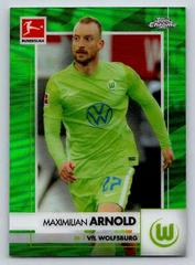 Maximilian Arnold [Green Refractor] Soccer Cards 2020 Topps Chrome Bundesliga Prices