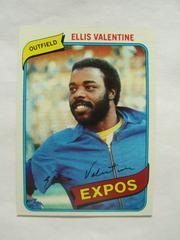 Ellis Valentine #395 Baseball Cards 1980 Topps Prices