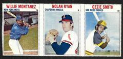 Nolan Ryan, Ozzie Smith [Hand Cut Panel] Baseball Cards 1979 Hostess Prices