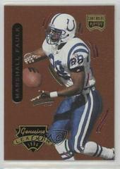 Marshall Faulk #28 Football Cards 1996 Playoff Contenders Leather Prices