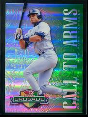 Derek Jeter [Green] Baseball Cards 1998 Donruss Crusade Prices