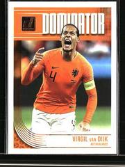 Virgil van Dijk Soccer Cards 2018 Panini Donruss Dominator Prices