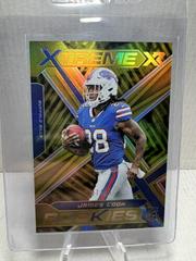 James Cook [Gold] Football Cards 2022 Panini XR Xtreme Rookies Prices