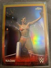 Naomi [Refractor] Wrestling Cards 2015 Topps Chrome WWE Prices