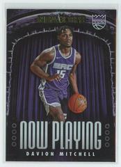 Davion Mitchell [Holo] #9 Basketball Cards 2021 Panini Hoops Now Playing Prices