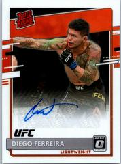 Diego Ferreira #RR-DFR Ufc Cards 2021 Panini Chronicles UFC Optic Rated Rookies Signatures Prices