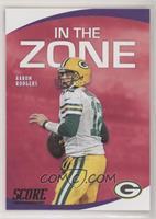 AARON RODGERS Football Cards 2020 Panini Score in the Zone Prices
