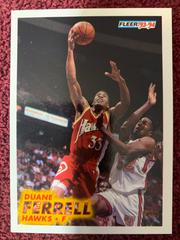 Duane Ferrell #3 Basketball Cards 1993 Fleer Prices
