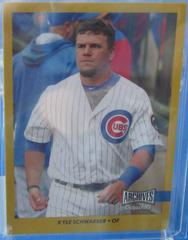 Kyle Schwarber [Gold] Baseball Cards 2017 Topps Archives Snapshots Prices