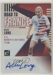 Allie Long Soccer Cards 2018 Panini Donruss Road to France Autographs Prices