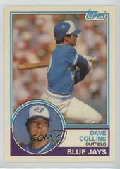 Dave Collins Baseball Cards 1983 Topps Traded Prices
